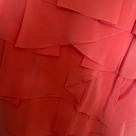 BCBGMaxAzria Coral Ruffled Mini Dress - Picture 4 of 5